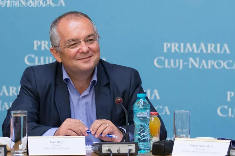 Emil Boc a fost ales președinte al Asociației Municipiilor din Regiunea de Nord - Vest- FOTO