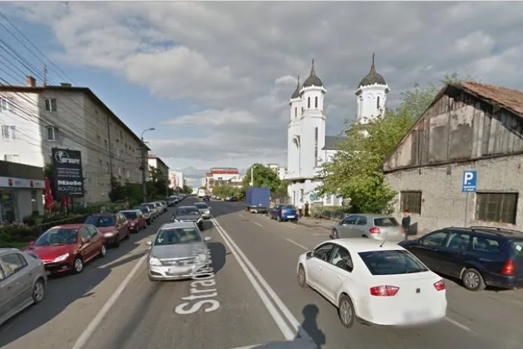 Sens giratoriu provizoriu pe strada București