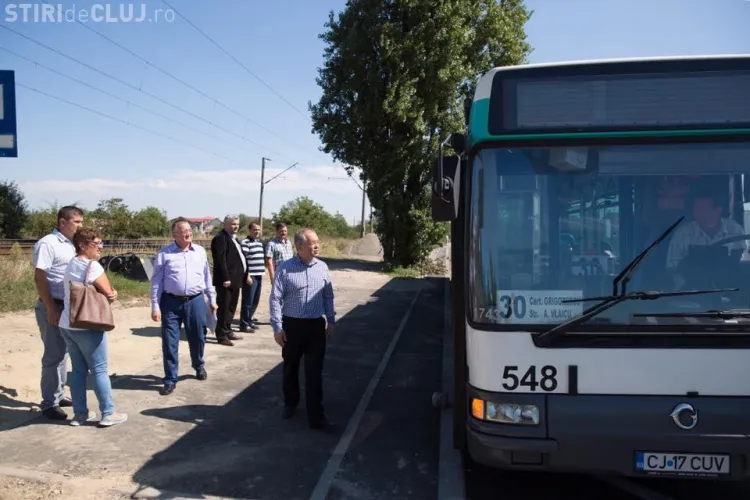 Linia 30 s-a extins până la piața IRA. Ce modernizări s-au făcut în zonă FOTO