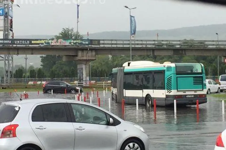 Lacul de la Polus Center Cluj - VIDEO