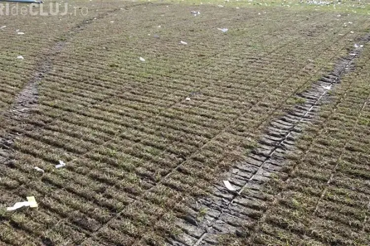 Cum arată gazonul de pe Cluj Arena, după Untold