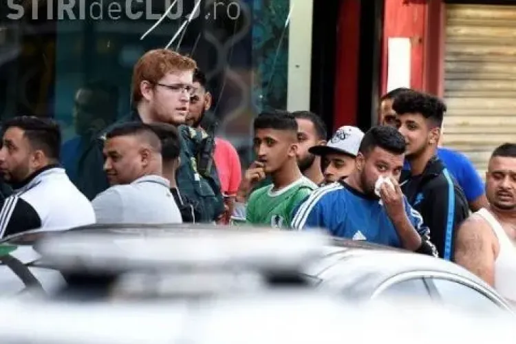 Un grup de români au făcut praf o frizerie frecventată de musulmani. Angajații și patronul au fost bătuți crunt