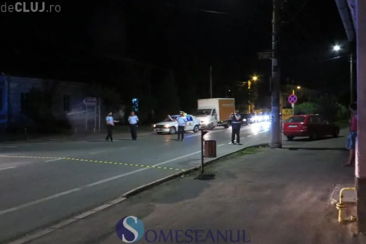 Clujean lovit de mașină în timp ce traversa strada, chiar lângă spitalul din Gherla