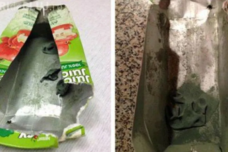 Ce este pelicula verde din sucurile la cutie - FOTO