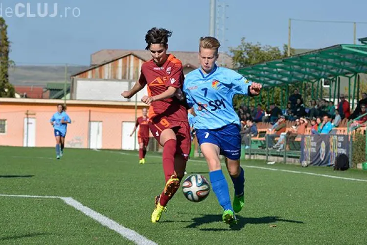 Clujencele de la Olimpia au debutat în forță în Champions League. Le-au decimat pe campioanele Estoniei