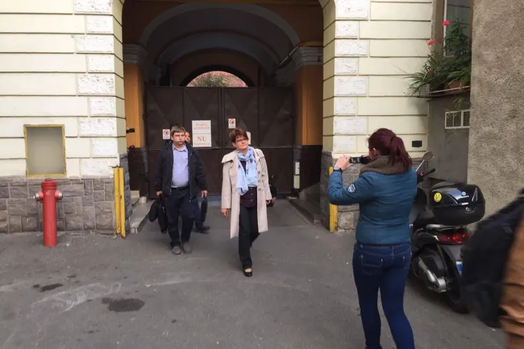 Viceprimărița Clujului, Anna Horvath, dusă la DNA pentru audieri / UPDATE: Nu a fost reținută - VIDEO