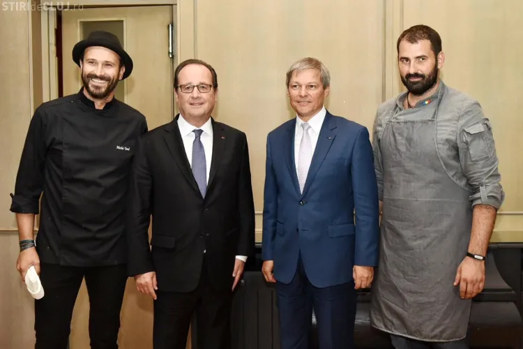 Adi Hădean i-a gătit lui Cioloș și președintelui François Hollande
