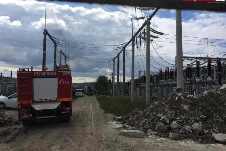Un bărbat a decedat, iar altul se zbate între viață și moarte, după ce au fost electrocutați la Dej VIDEO