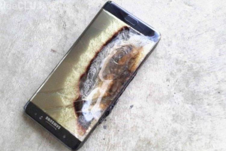 Avion evacuat din cauza unui telefon Samsung Galaxy Note 7