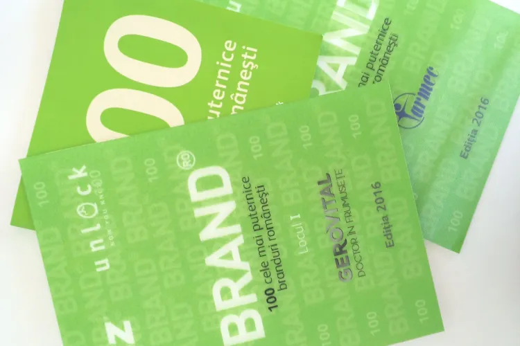 Gerovital s-a clasat pe locul 1 în Topul "100 cele mai puternice branduri românești” 