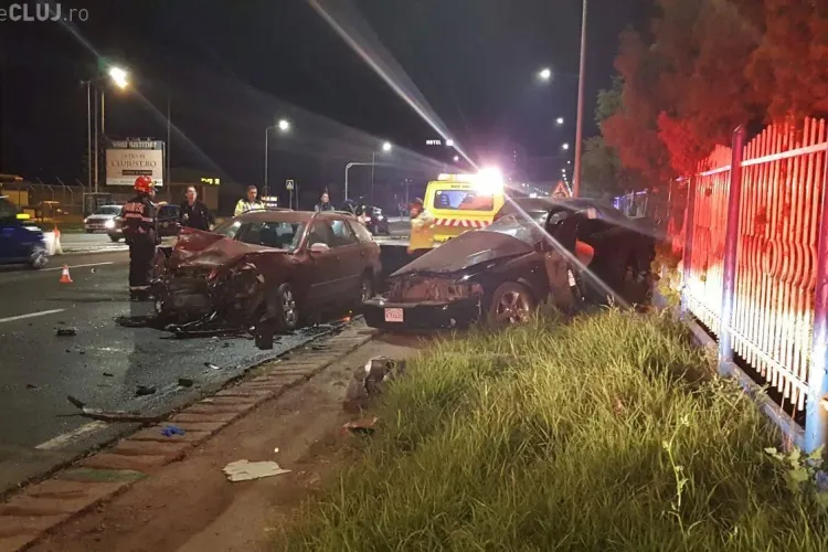 Accident lângă Metro Florești! Două autoturisme s-au făcut PRAF - VIDEO