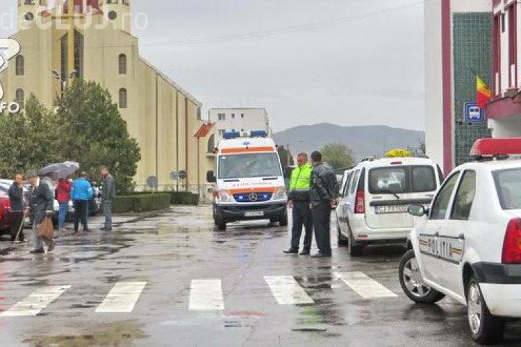 Cluj: Un bărbat a murit la volan, în faţa gării