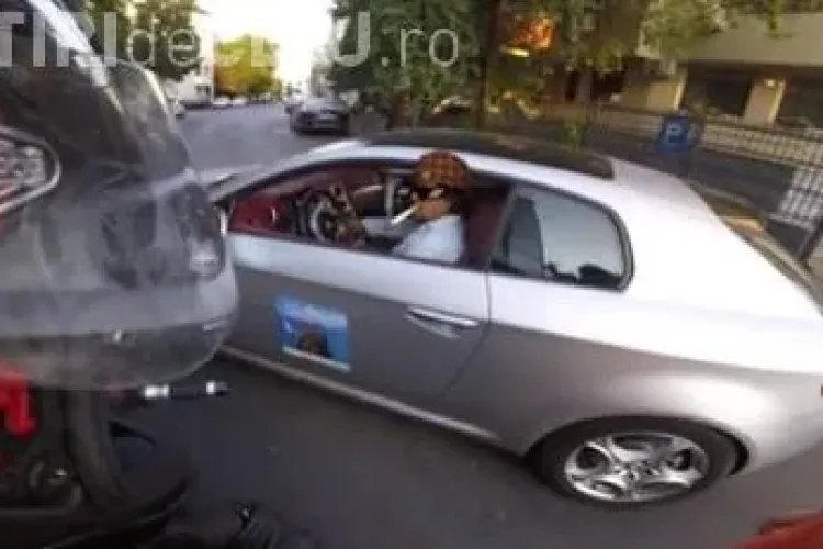 Asta înseamnă să fii MAFIOT: În România tu dai prioritate la ieșirea din garaj. În ce țară trăiești. De unde ești? - VIDEO