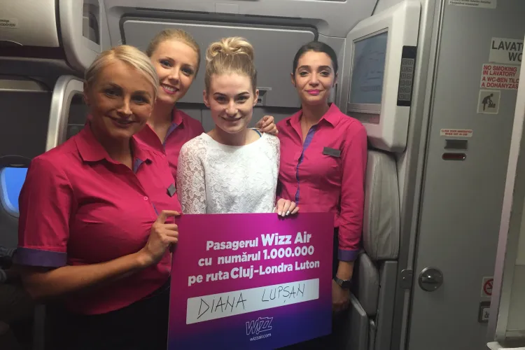 Wizz AIR a sărbătorit alături de Aeroportul Cluj o CIFRĂ importantă