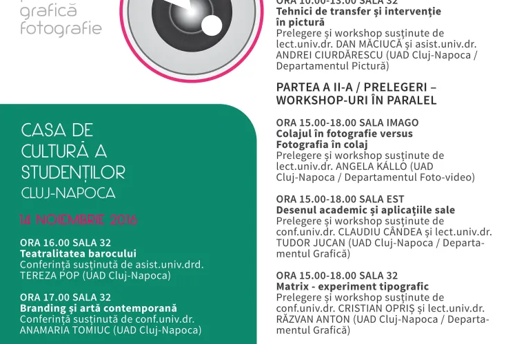 Cluj - FESTIVALUL NAȚIONAL STUDENȚESC DE PICTURĂ, GRAFICĂ ȘI FOTOGRAFIE