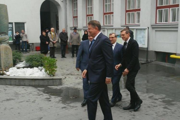 Iohannis la Cluj: România se va implica economic în Republica Moldova