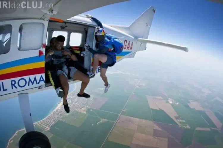 Cluj - S-a deschis un dosar penal în cazul morții parașutistului. A rămas agățat de aripa avionului