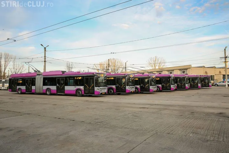 Cum arată cele 6 noi troleibuze puse în circulație din 8 noiembrie - FOTO