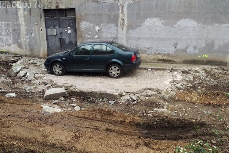 Cluj-Napoca - Acest șofer pare că nu mai are nevoie de mașină - FOTO