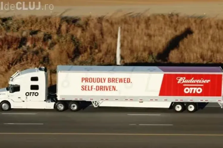 VIDEO - Cum arată primul camion care se conduce singur. E produs de o companie UBER