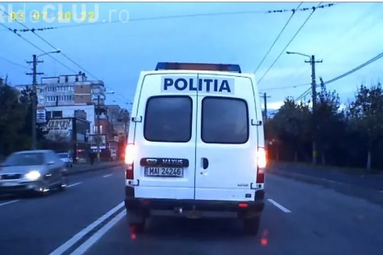 Duba de Poliție a oprit, în Mărăști, în mijlocul drumului! Ce a urmat depășește orice imaginație - VIDEO