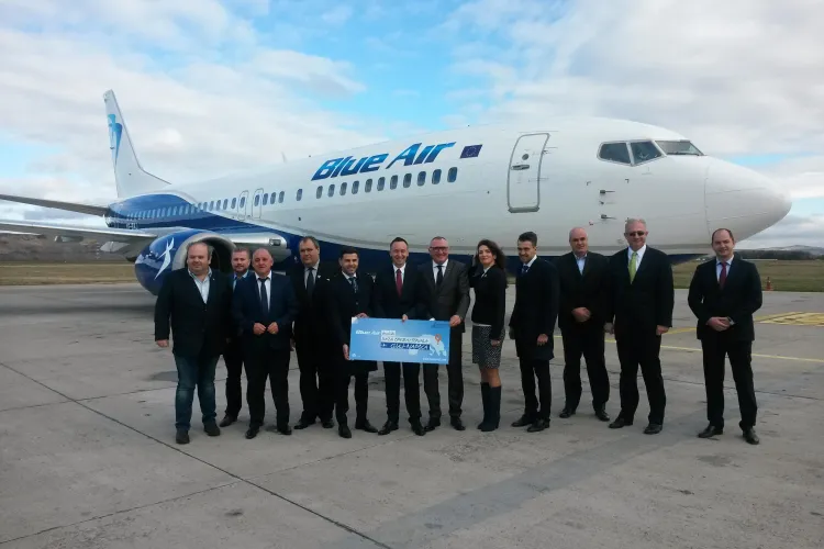 Blue Air a luat o DECIZIE importantă privind Clujul! A deschis o bază operaţională pe Aeroportul Cluj-Napoca