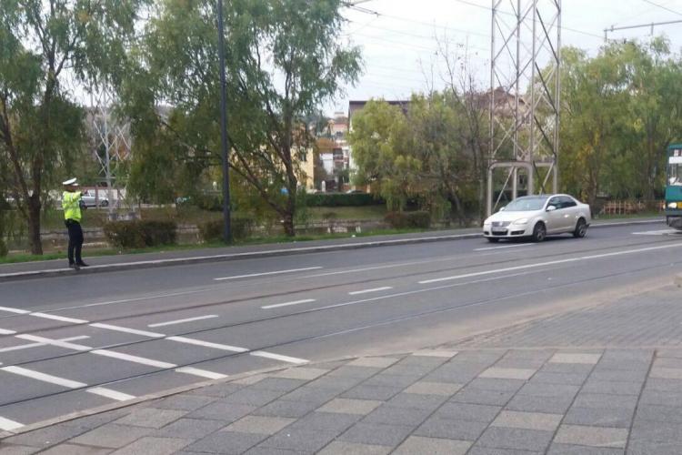 Razie pe strada Splaiul Independenței, din Cluj. Câți șoferi au rămas fără permis în doar câteva ore