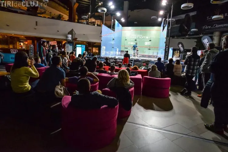 Cel mai mare turneu de squash din România se desfășoară la Iulius Mall Cluj în acest weekend