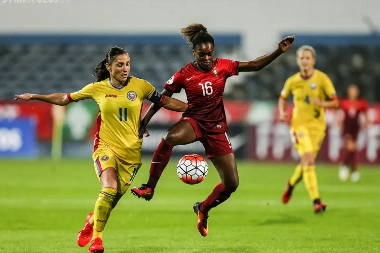 FOTBAL FEMININ: România joacă împotriva Portugaliei la Cluj! Intrarea la meci e GRATUITĂ