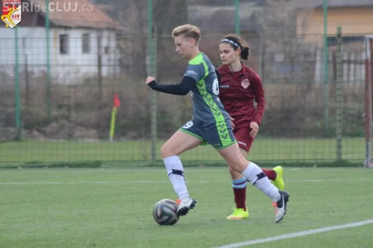 Olimpia Olimpia Cluj-Napoca revine pe locul 1 în Superliga de fotbal feminin