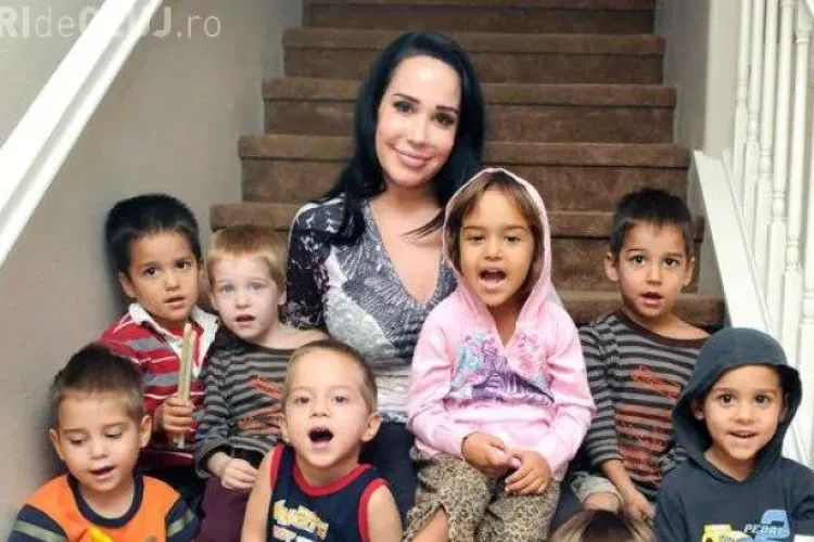 Cum arată acum copiii Octomamei, mama care a născut 8 copii