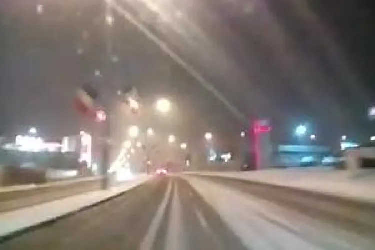 Ninsoare de Crăciun la Cluj! Cum s-a circulat și ce a făcut acest șofer - VIDEO