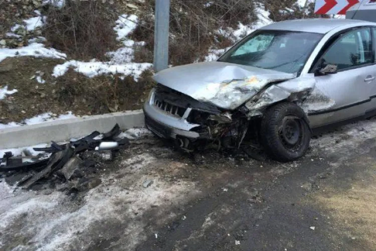 CLUJ: Un pompier a fost rănit grav de un șofer RUPT de beat la volan, într-un accident la Dej VIDEO