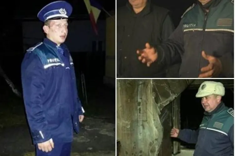 Trei polițiști au devenit eroi peste noapte! Și-au riscat viața pentru a salva trei persoane de la moarte FOTO