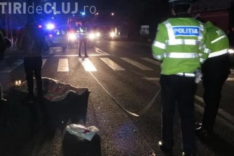 Accident MORTAL la Iclod. Două femei au fost spulberate pe trecerea de pietoni, după ce s-au spovedit