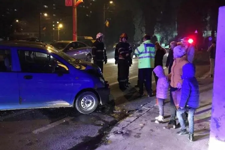 Accident în Grigorescu, pe strada Donath - FOTO