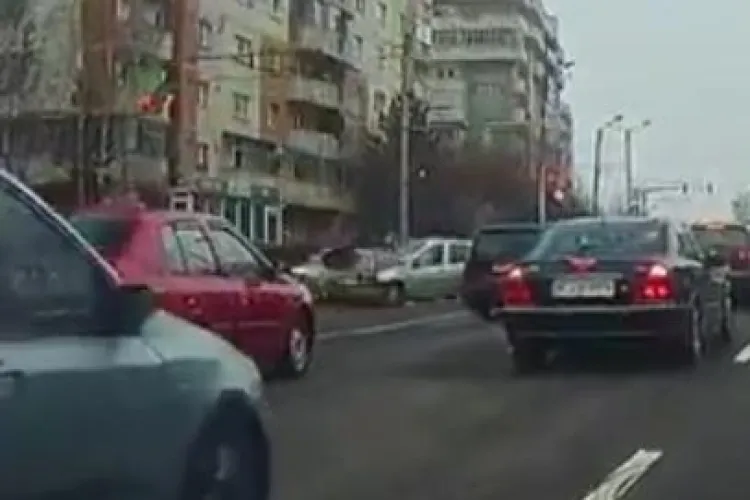 Accident pe Calea Mănăștur, surprins LIVE de un șofer - VIDEO