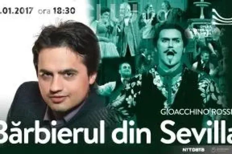 Tenorul Ioan Hotea, câștigătorul concursului Operalia 2015, cânta la Cluj, în ”Bărbierul din Sevilla”