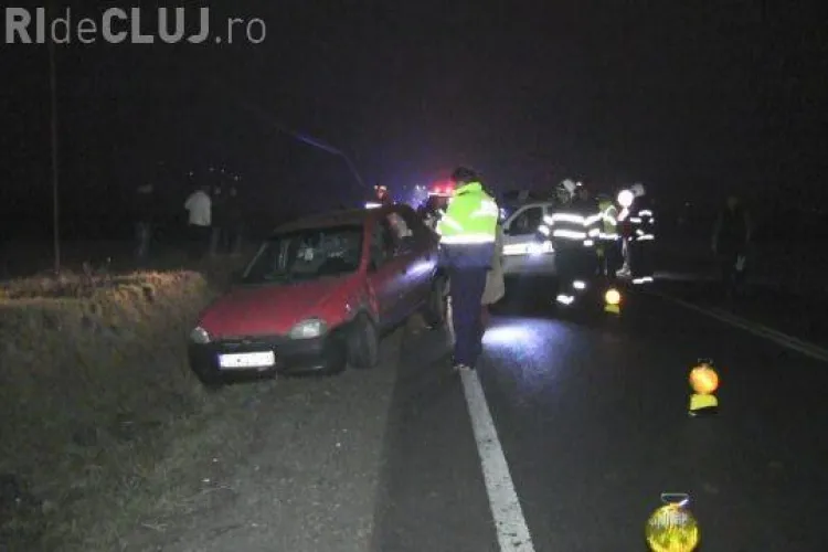Accident pe un drum din Cluj. Pompierii și SMURD-ul au intervenit VIDEO