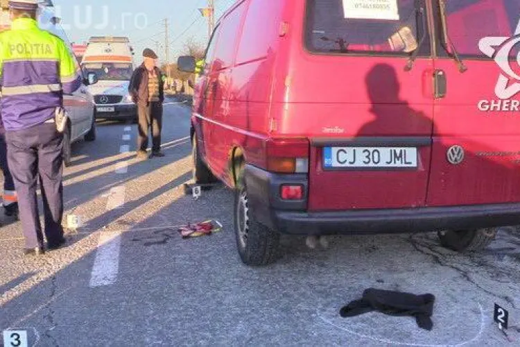 CLUJ: Accident mortal la Fundătura. O femeie a fost lovită de mașină în timp ce traversa strada neregulamentar VIDEO