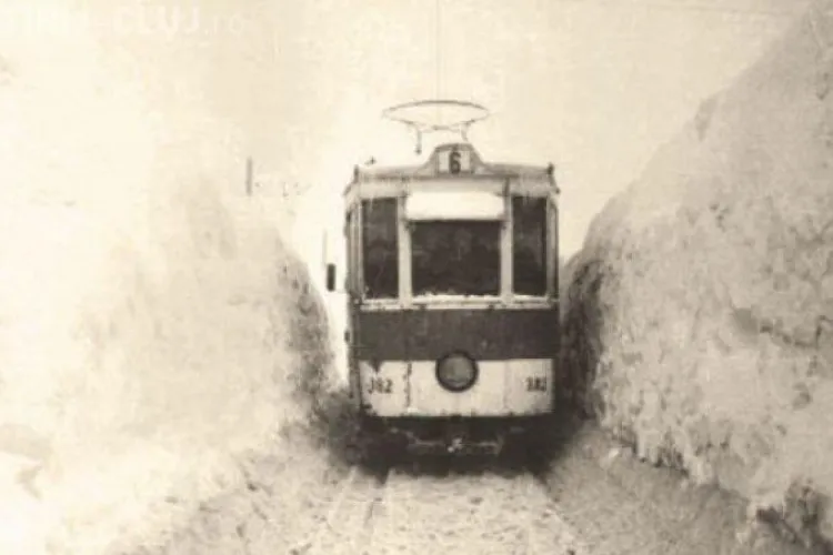 Care a fost cea mai cruntă iarnă din București! La marele viscol din '54 zăpada avea 5 metri - FOTO
