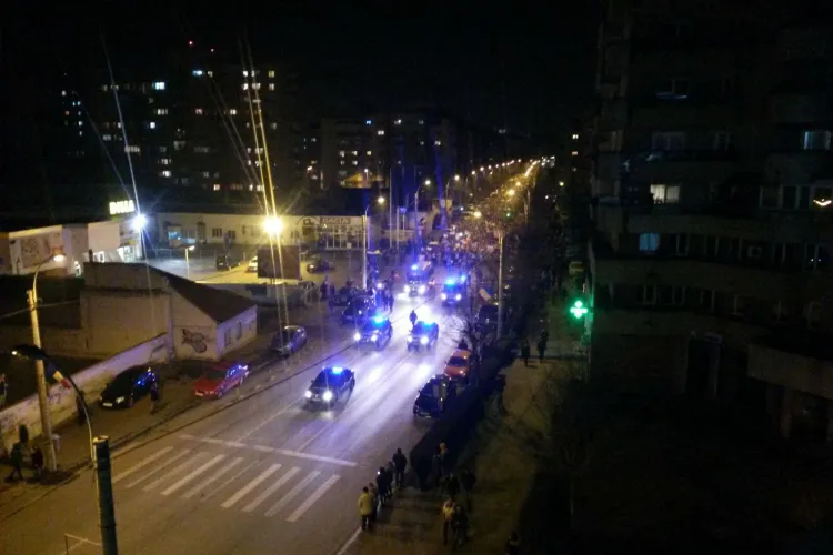 Imagini spectaculoase de la protestul din Cluj! Vezi imagini de la cel mai mare protest din istoria Clujului FOTO/VIDEO
