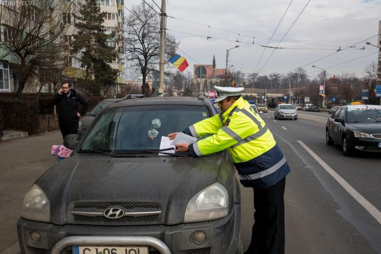 Cluj-Napoca: Din 9 februarie se ridică mașinile parcate neregulamentar