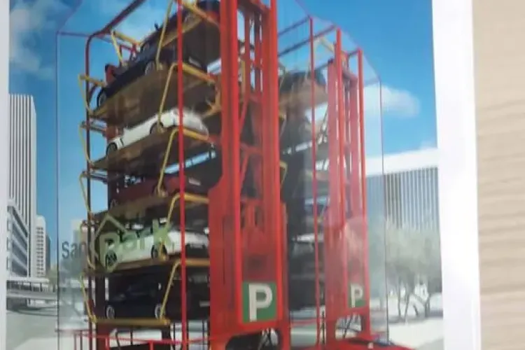 Parcare supraetajată în Florești. Va fi pe structură metalică - FOTO