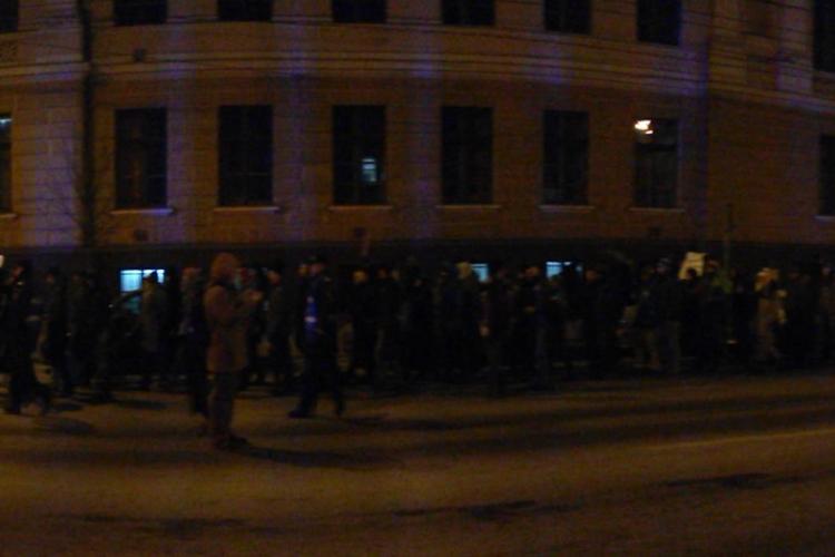 Protest MASIV la Cluj-Napoca împotriva lui Victor Ciorbea - VIDEO