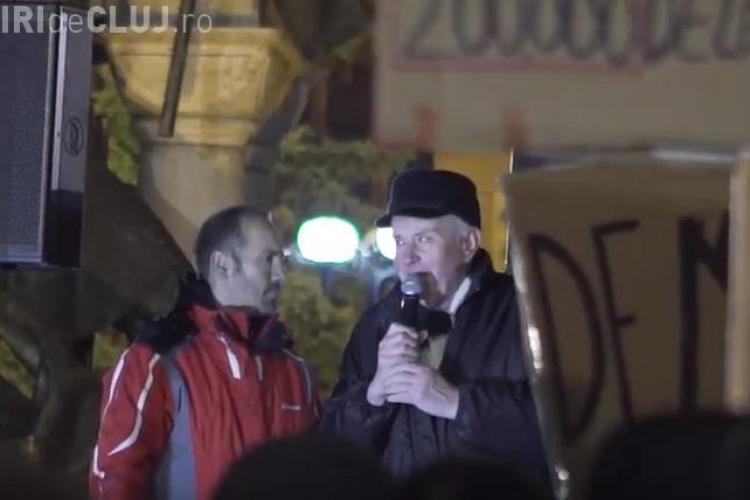 Clip puternic cu protestele de la Cluj: ”Acum 27 de ani am fost în stradă, acum am revenit” - VIDEO
