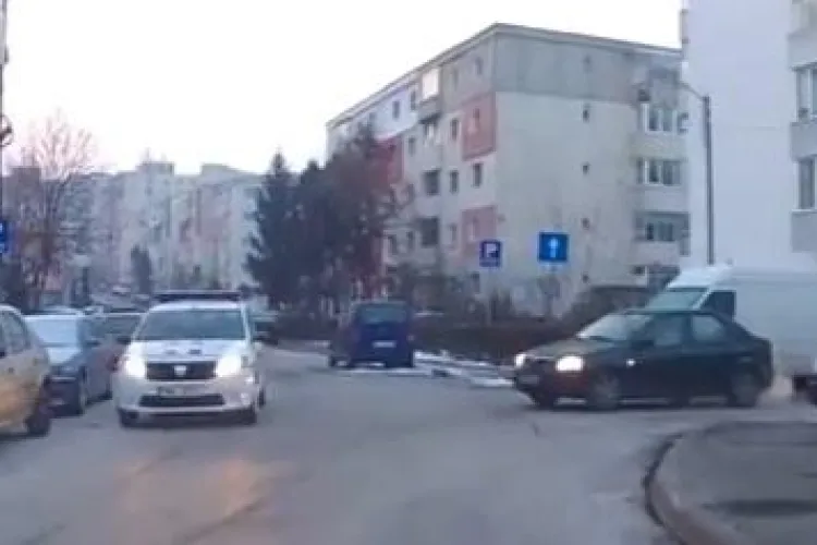 La Cluj și Poliția circulă pe interzis VIDEO