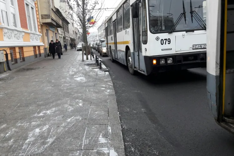 Trafic blocat, miercuri dimineața, din Mănăștur până în centru/ UPDATE: Problema e de la Oncologie - FOTO