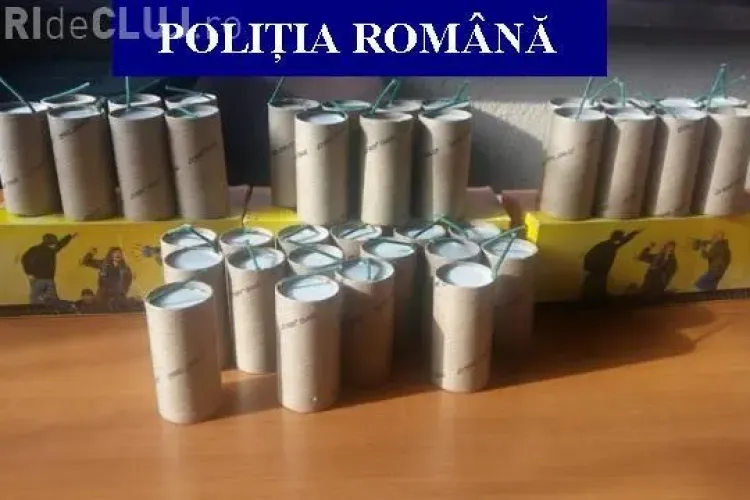 Suporter prins de polițiști după ce a ascuns grămezi de petarde pe Cluj Arena. Voia să le folosească la meciul România - Danemarca FOTO