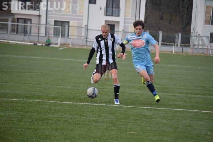 U Cluj a reușit un scor de handbal în meciul cu Viitorul Mihai Georgescu